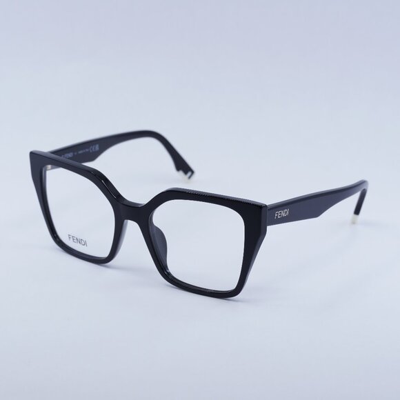 🕶️ New Fendi FE50002I 001 Eyeglasses - Black Frame - Picture 1 of 10